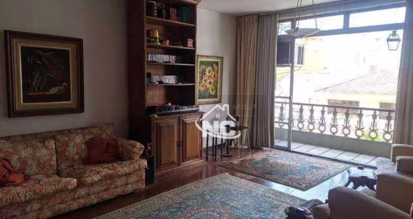 Apartamento com 4 dormitórios à venda, 180 m² por r$ 970.000,00 - icaraí - niterói/rj