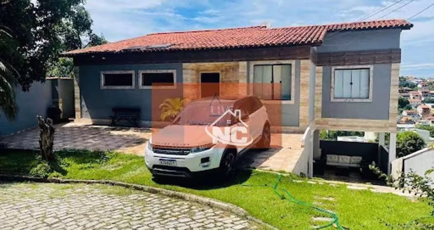 Casa com 5 dormitórios à venda, 550 m² por r$ 1.200.000,00 - maria paula - niterói/rj