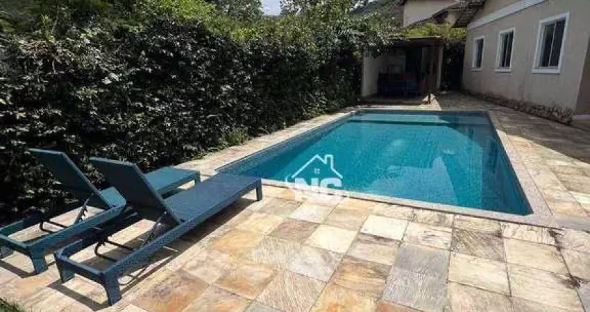 Casa com 4 quartos à venda, 445 m² por r$ 950.000 - itaipu - niterói/rj