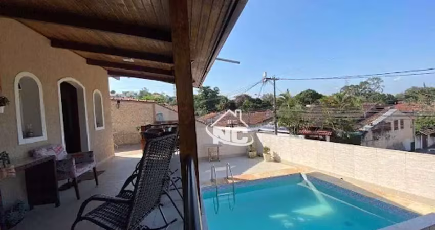 Casa com 4 dormitórios à venda, 390 m² por r$ 850.000,00 - maria paula - niterói/rj