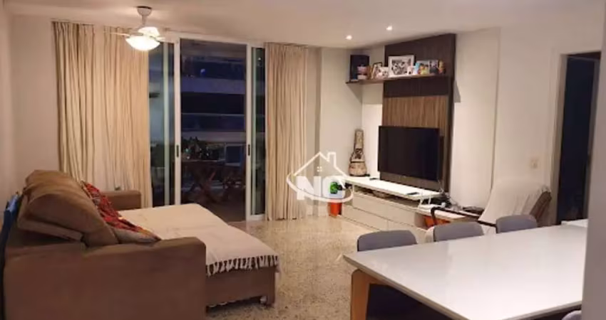 Apartamento com 2 quartos à venda, 89 m² por r$ 840.000 - icaraí - niterói/rj
