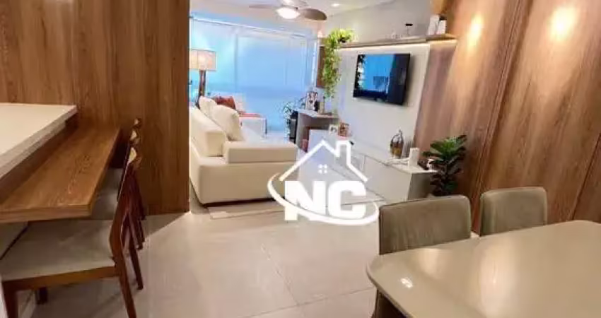 Apartamento porteira fechada com 2 quartos à venda, 90 m² por r$ 1.500.000 - charitas - niterói/rj