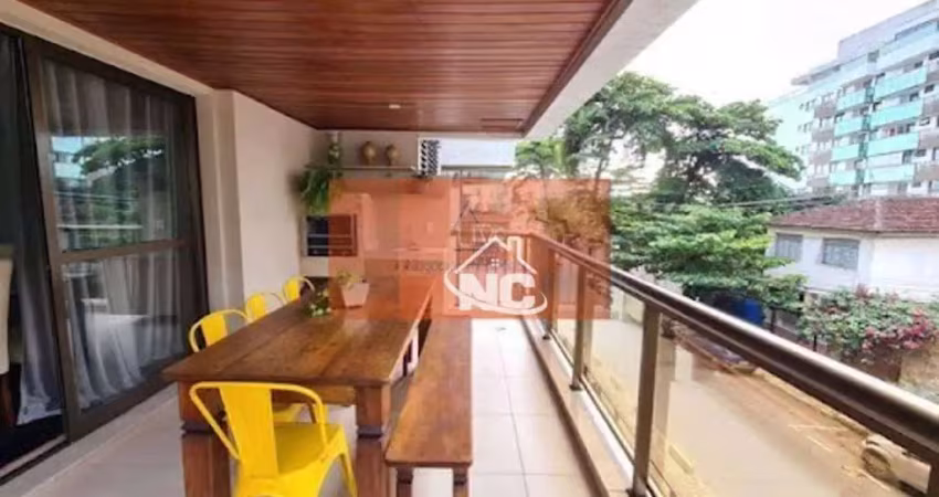 Novos começos  vende - apartamento com 3 quartos à venda, 115 m² por r$ 1.490.000 - charitas - niterói/rj