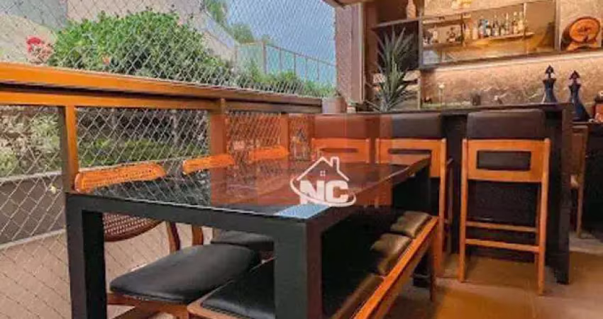 Apartamento com 3 quartos à venda, 250 m² por r$ 1.750.000 - piratininga - niterói/rj