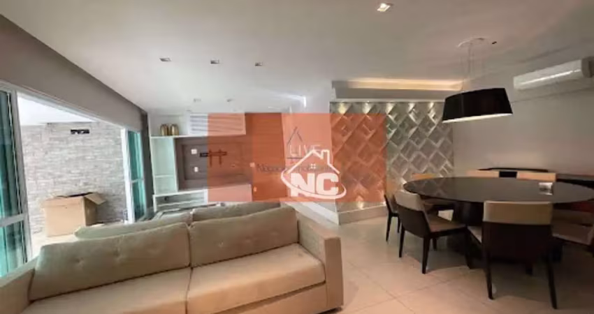 Apartamento com 4 dormitórios à venda, 200 m² por r$ 3.000.000,00 - icaraí - niterói/rj