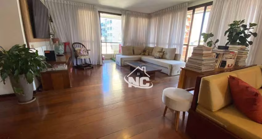 Apartamento com 4 quartos à venda, 300 m² por r$ 2.000.000 - boa viagem - niterói/rj