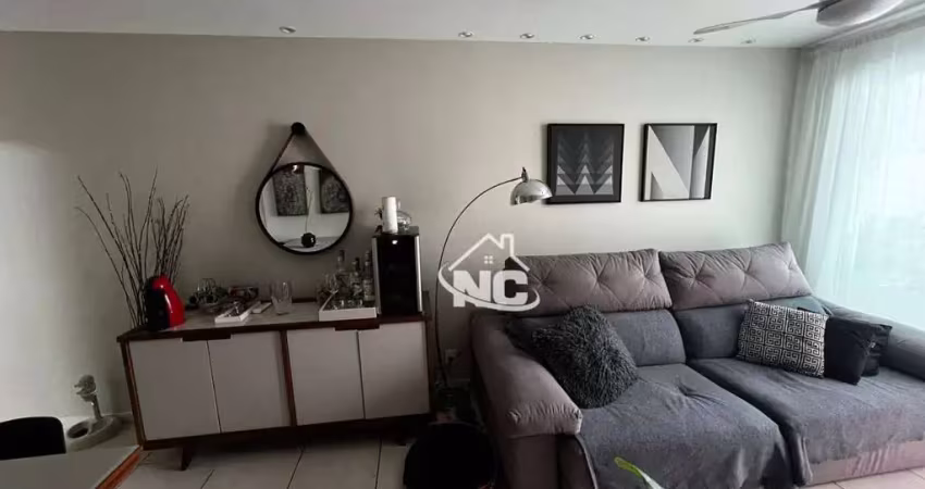Apartamento com 2 dormitórios à venda, 59 m² por r$ 435.000,00 - badu - niterói/rj