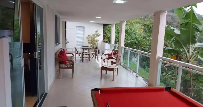 Casa com 4 dormitórios à venda, 280 m² por r$ 990.000,00 - itaipu - niterói/rj