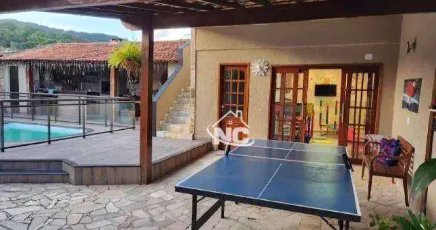 Casa com 4 dormitórios à venda, 200 m² por r$ 1.200.000,00 - serra grande - niterói/rj