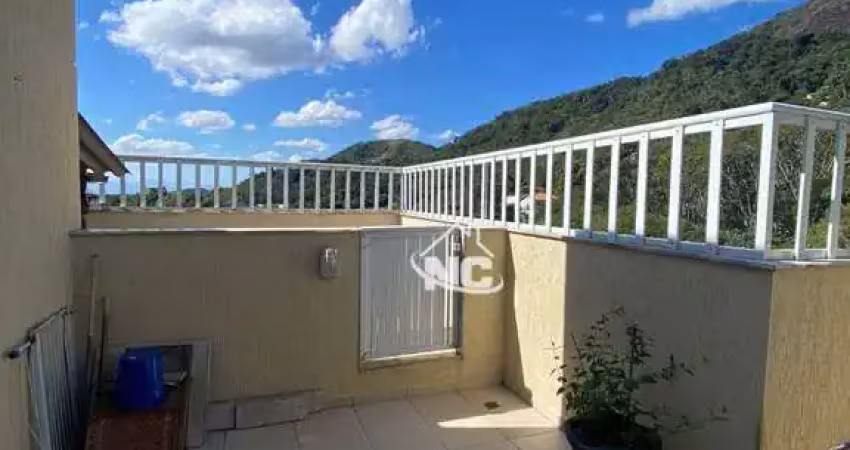 Cobertura com 3 quartos à venda, 150 m² por r$ 630.000 - badu - niterói/rj