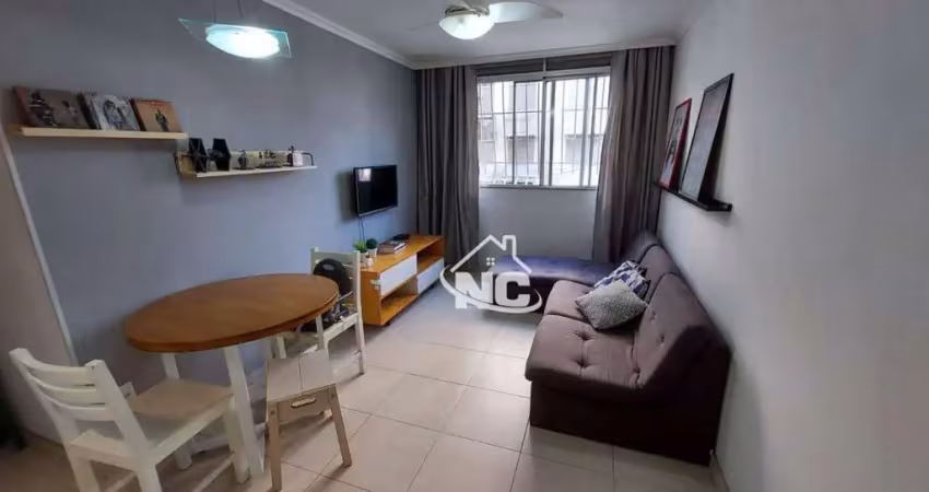 Apartamento com 3 quartos à venda, 60 m² por r$ 269.000 - santa rosa - niterói/rj