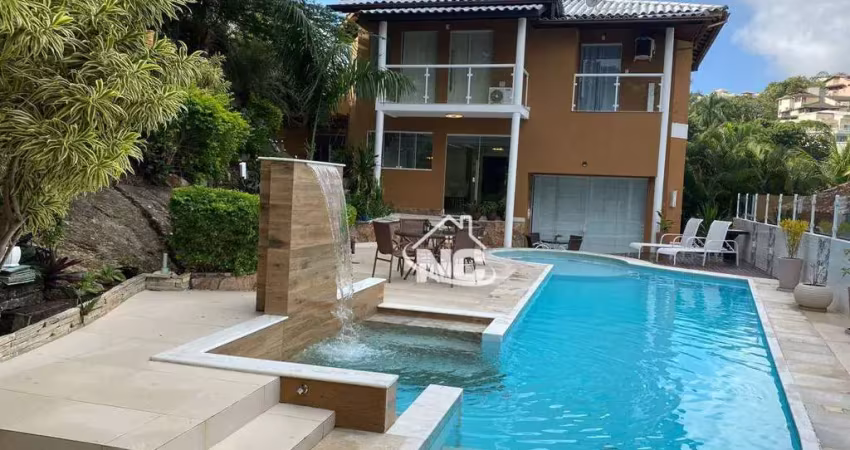 Casa com 4 quartos à venda, 700 m² por r$ 2.800.000 - piratininga - niterói/rj