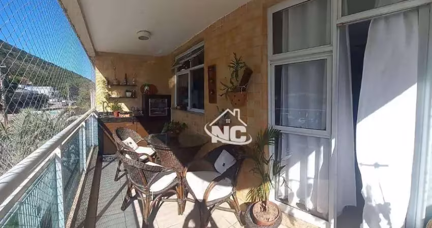 Novos começos vende - apartamento com 3 quartos à venda, 145 m² por r$ 760.000,00- itaipu - niterói/rj