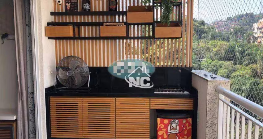 Novos começos vende - apartamento com 3 quartos à venda, 82 m² por r$ 1.100.000 - icaraí - niterói/rj