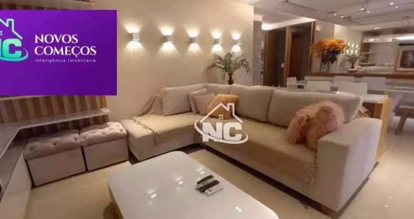 Cobertura com 3 dormitórios à venda, 180 m² por r$ 2.500.000,00 - icaraí - niterói/rj