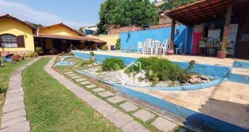 Casa com 3 quartos à venda, 150 m² por r$ 630.000 - itaipu - niterói/rj