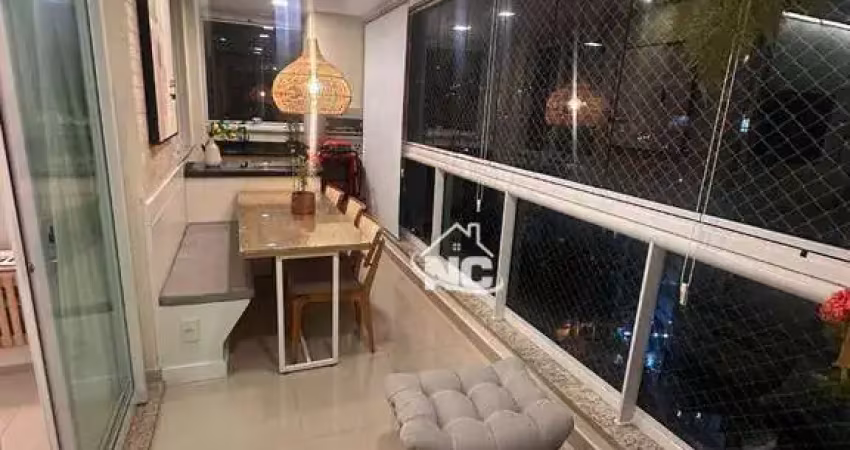 Apartamento com 3 quartos à venda, 105 m² por r$ 1.250.000 - icaraí - niterói/rj