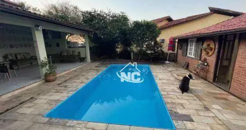Casa com 6 quartos à venda, 280 m² por r$ 980.000 - sape - niterói/rj