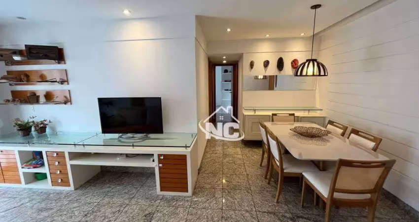 Apartamento com 3 quartos à venda, 110 m² por r$ 990.000 - icaraí - niterói/rj