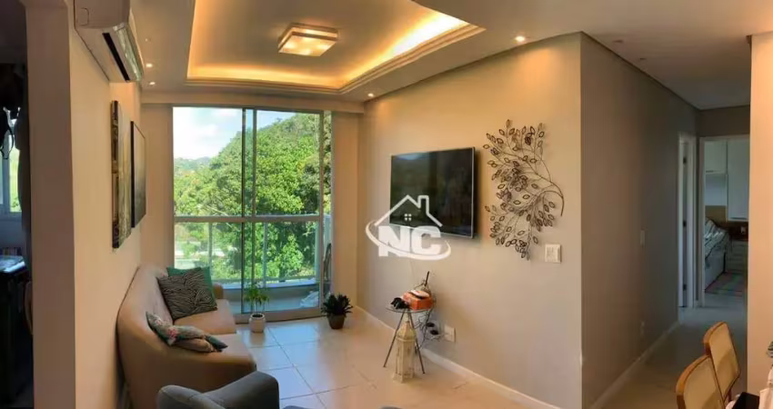 Apartamento com 2 quartos à venda, 58 m² por r$ 480.000 - badu - niterói/rj