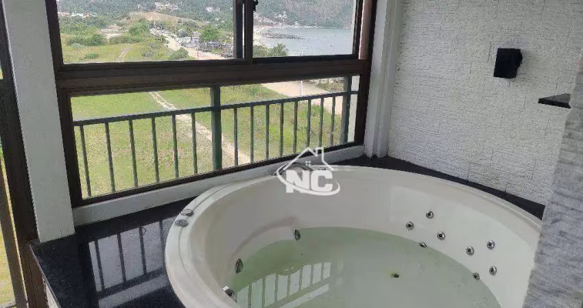Cobertura com 2 dormitórios à venda, 120 m² por r$ 990.000,00 - camboinhas - niterói/rj