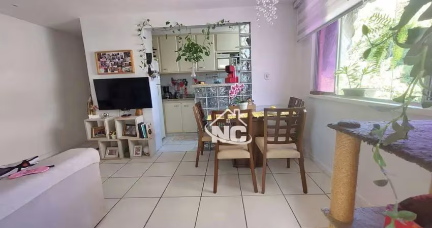 Apartamento com 2 quartos à venda, 56 m² por r$ 300.000 - santa rosa - niterói/rj