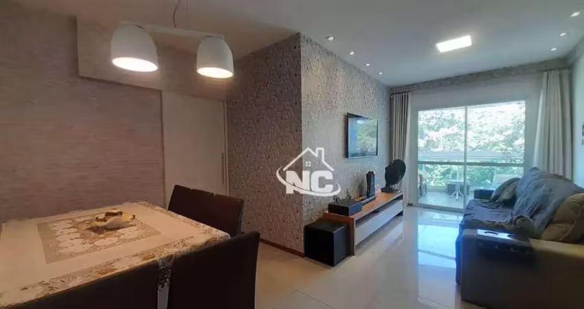 Apartamento com 3 quartos à venda, 103 m² por r$ 1.050.000 - camboinhas - niterói/rj