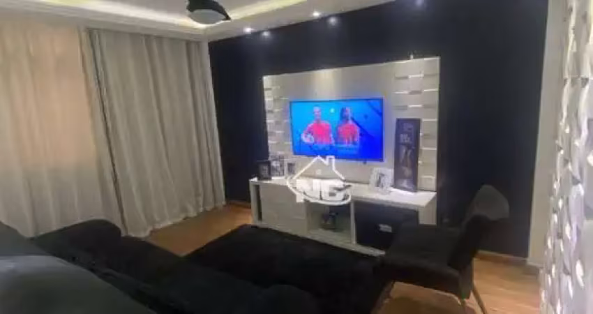 Apartamento com 2 dormitórios à venda, 60 m² por r$ 330.000,00 - barreto - niterói/rj