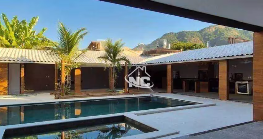 Casa com 6 quartos à venda, 1200 m² por r$ 6.650.000 - recreio dos bandeirantes - rio de janeiro/rj