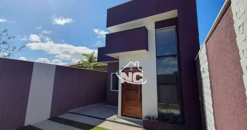 Casa com 3 dormitórios à venda, 88 m² por r$ 580.000,00 - itaipuaçu - maricá/rj