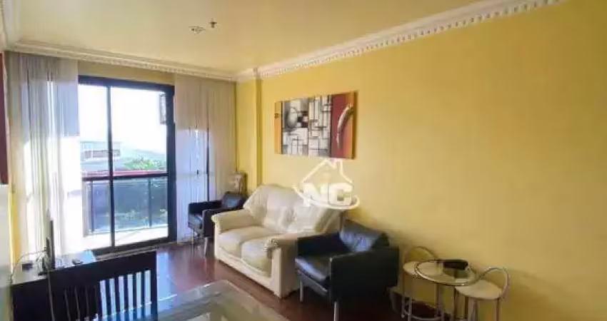 Flat com 1 quarto à venda, 56 m² por r$ 510.000 - boa viagem - niterói/rj