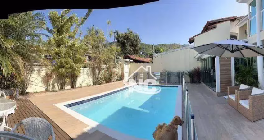 Casa com 4 dormitórios à venda, 215 m² por r$ 1.580.000,00 - itaipu - niterói/rj