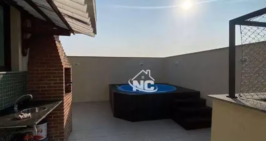 Cobertura com 2 quartos à venda, 119 m² por r$ 550.000 - badu - niterói/rj