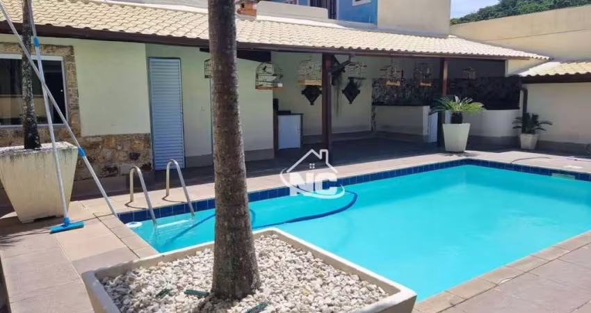 Casa em serra grande com 3 quartos à venda, 300 m² por r$ 1.000 - serra grande - niterói/rj