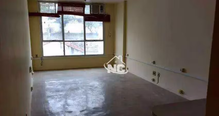 Sala para alugar, 35 m² por r$ 1.646,00/mês - centro - niterói/rj