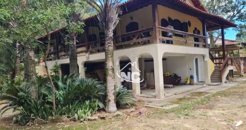 Sítio com 5 quartos à venda, 16000 m² por r$ 2.500.000 - inoã - maricá/rj