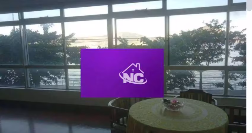 Apartamento frente mar com 4 quartos à venda, 220 m² por r$ 1.850.000 - ingá - niterói/rj