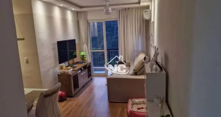 Apartamento com 2 quartos à venda, 60 m² por r$ 620.000 - centro - niterói/rj