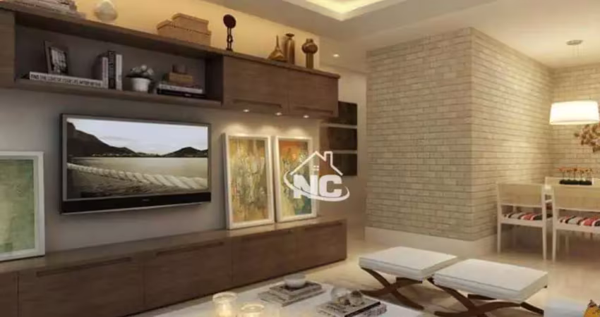 Apartamento com 2 quartos à venda, 77 m² por r$ 645.000 - icaraí - niterói/rj