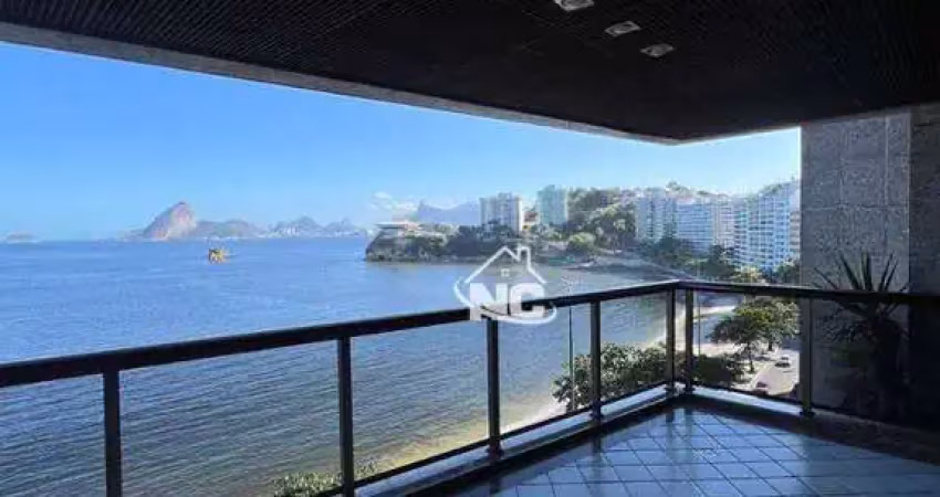 Apartamento com 4 quartos à venda, 377 m² por r$ 2.600.000 - ingá - niterói/rj