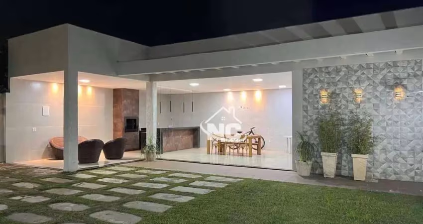Casa com 3 quartos à venda, 480 m² por r$ 630.000 - jardim atlântico central (itaipuaçu) - maricá/rj