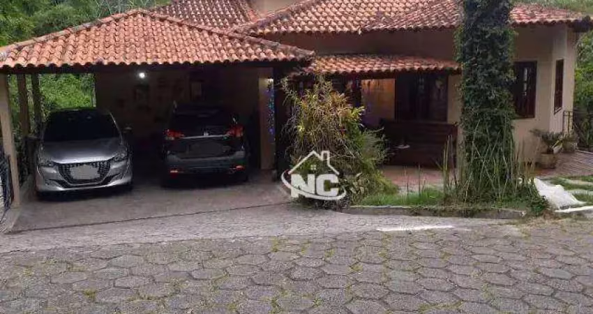 Casa com 4 quartos à venda, 600 m² por r$ 1.200.000 - sape - niterói/rj