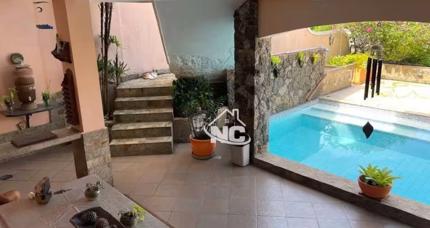 Casa com 5 quartos à venda, 500 m² por r$ 1.700.000 - camboinhas - niterói/rj