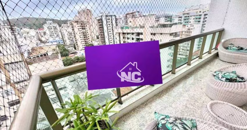 Apartamento com 3 quartos à venda, 125 m² por r$ 1.370.000 - icaraí - niterói/rj