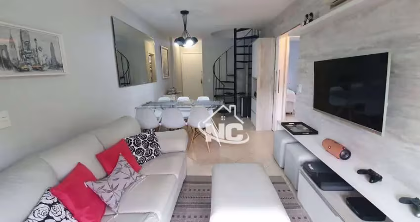Cobertura com 3 quartos à venda, 180 m² por r$ 850.000 - ingá - niterói/rj