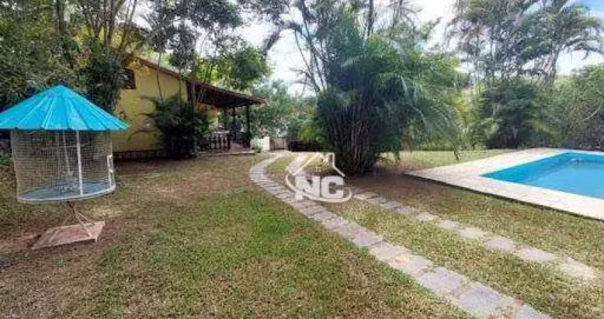 Casa com 3 dormitórios à venda, 2000 m² por r$ 850.000,00 - condado de maricá - maricá/rj