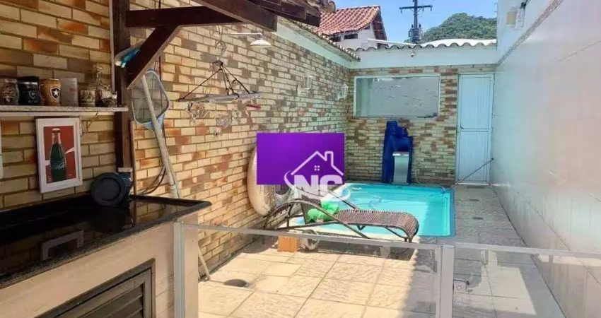 Casa com 3 quartos à venda, 90 m² por r$ 520.000 - serra grande - niterói/rj
