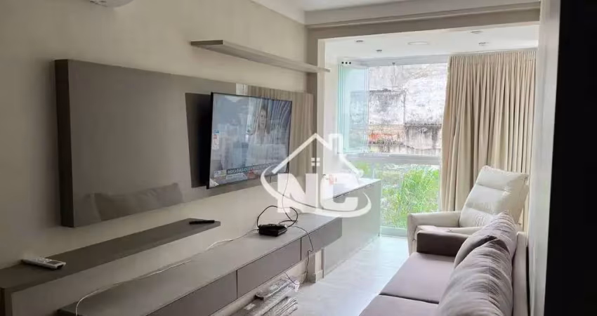 Apartamento com 2 quartos  à venda, 80 m² por r$ 850.000 - piratininga - niterói/rj