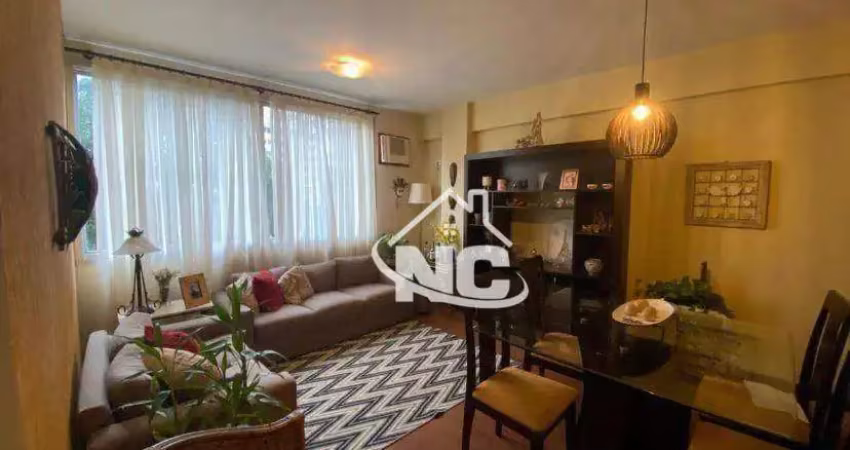 Apartamento com 3 quartos à venda, 100 m² por r$ 630.000 - santa rosa - niterói/rj