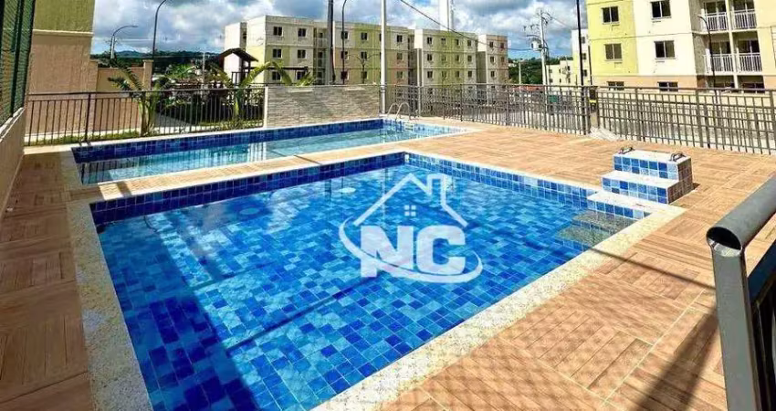 Apartamento com 2 quartos à venda, 44 m² por r$ 168.000 - maria paula - são gonçalo/rj